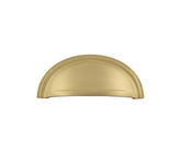 Burlington Cup Pulls  Satin Brass - Burlington Range